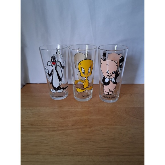 Vintage 16 ounce Cartoon Characters Glasses 1973 - Picture 5 of 9